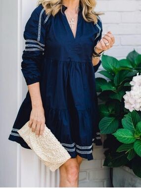 Avara Long Sleeve Dress. NWOT